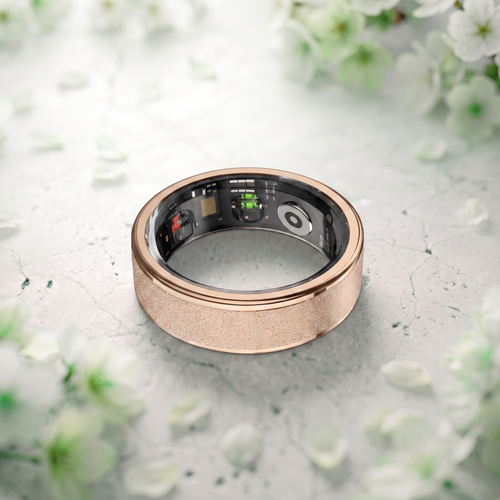 Frosted Luna Smart Ring IP68 Waterproof Sleep and Fitness Tracker Rings
