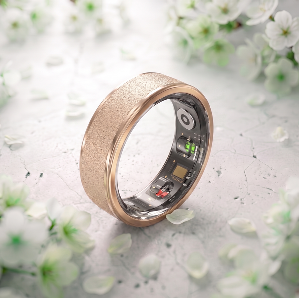 Frosted Luna Smart Ring IP68 Waterproof Sleep and Fitness Tracker Rings