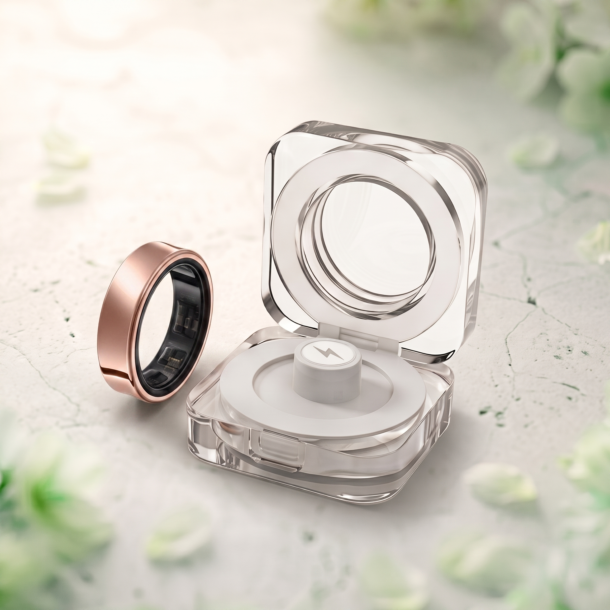 Luna Smart Ring IP68 Waterproof Sleep and Fitness Tracker Rings