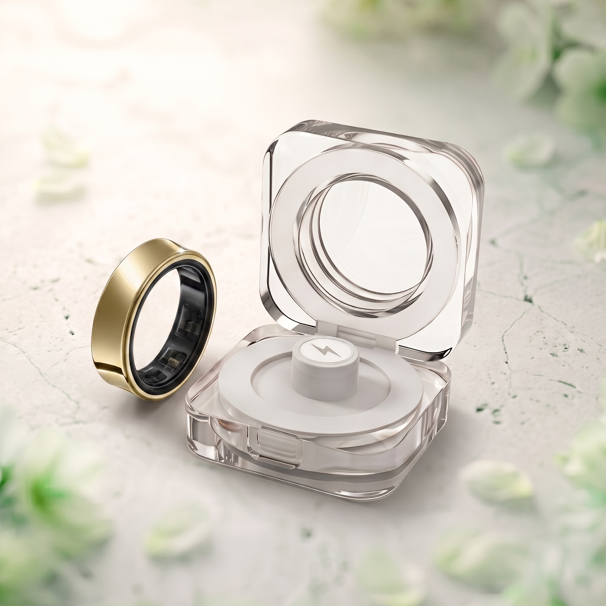 Luna Smart Ring IP68 Waterproof Sleep and Fitness Tracker Rings